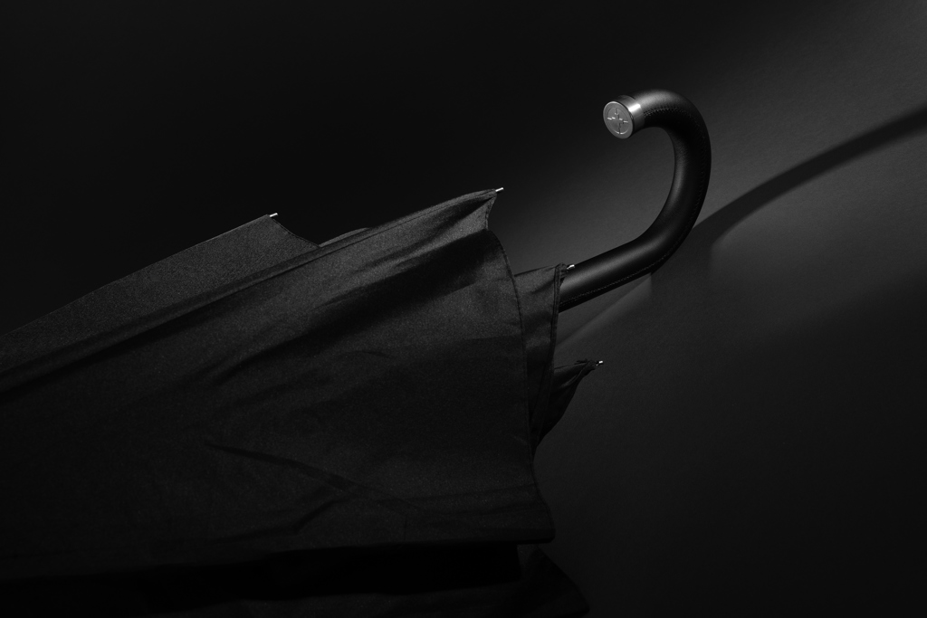 Swiss Peak Vero ombrello 25″ nero in rPET 190T, apertura automatica