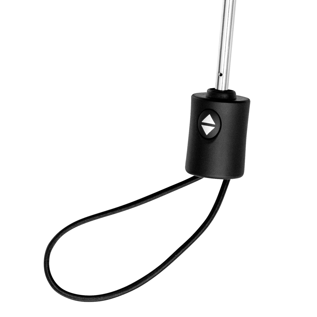 Swiss Peak Ombrelli ultraleggero automatico pieghevole nero rPET AWARE