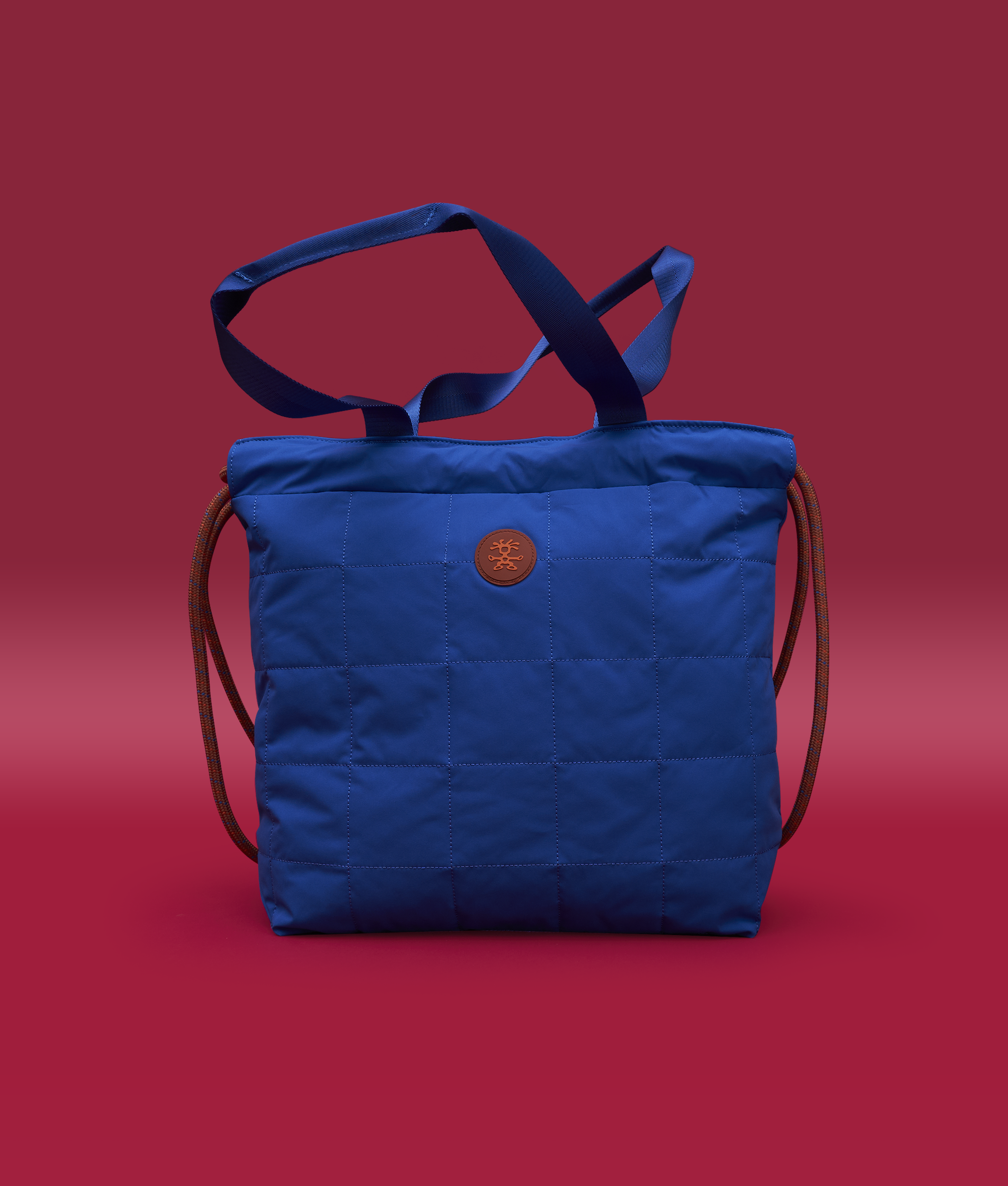 Crumpler Tote Bags Premium Occupant borsa tote blu royal convertibile in zaino
