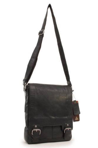 Ashwood Kingston Leather Companion 8342 borsa messenger in pelle