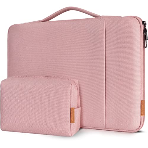 Domiso Laptop Sleeve 13,3 pollici custodia laptop rosa impermeabile