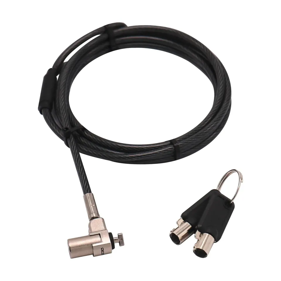 BASE XXO Security Locks Security Cable T-Lock Ultra Slim V2 keyed 3x7mm slot single lucchetto cavo