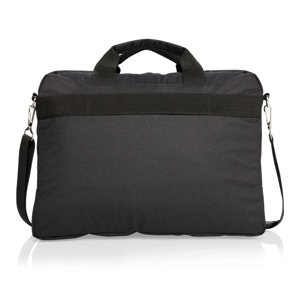 Swiss Peak Borse porta PC Borsa porta PC da 15″ deluxe borsa nero 1680D