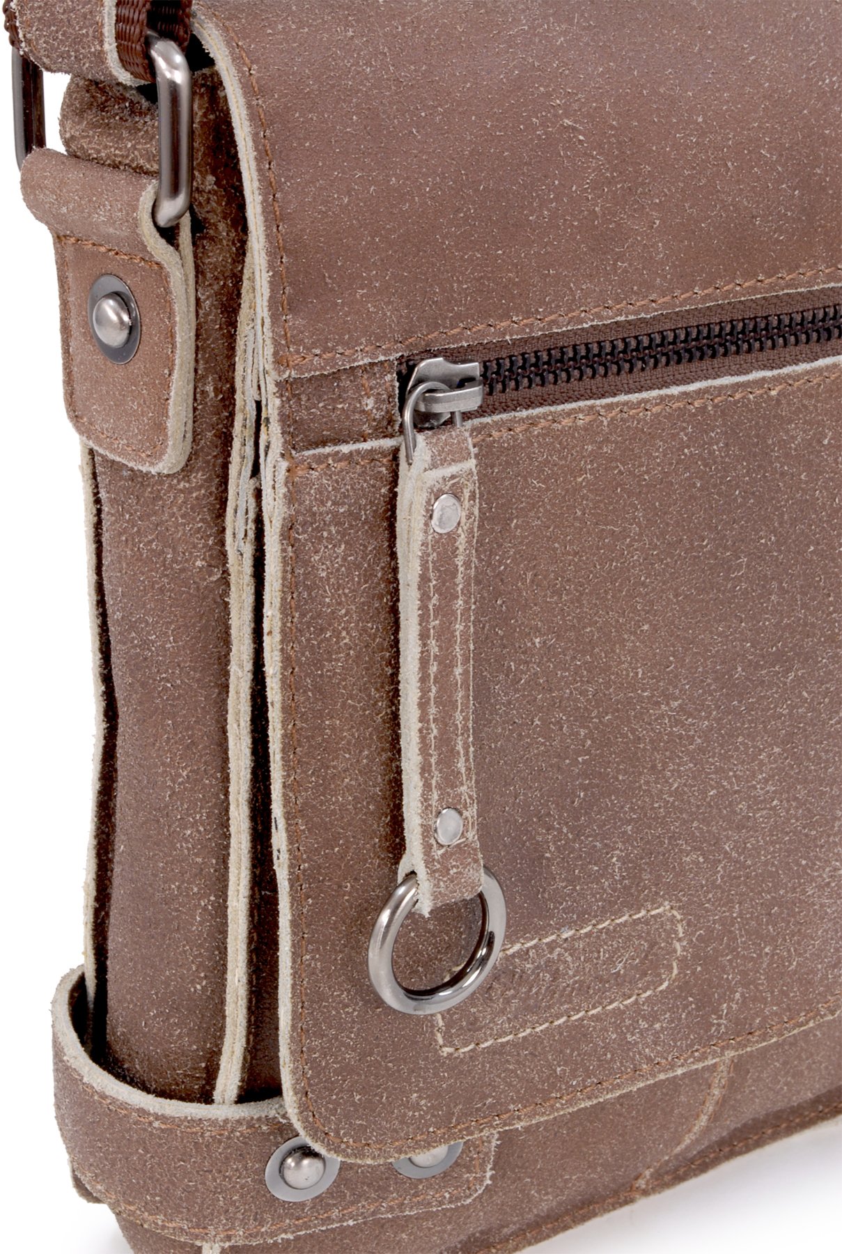 Ashwood Man Bags & Briefcases 8351 borsa a tracolla A5 pelle vintage