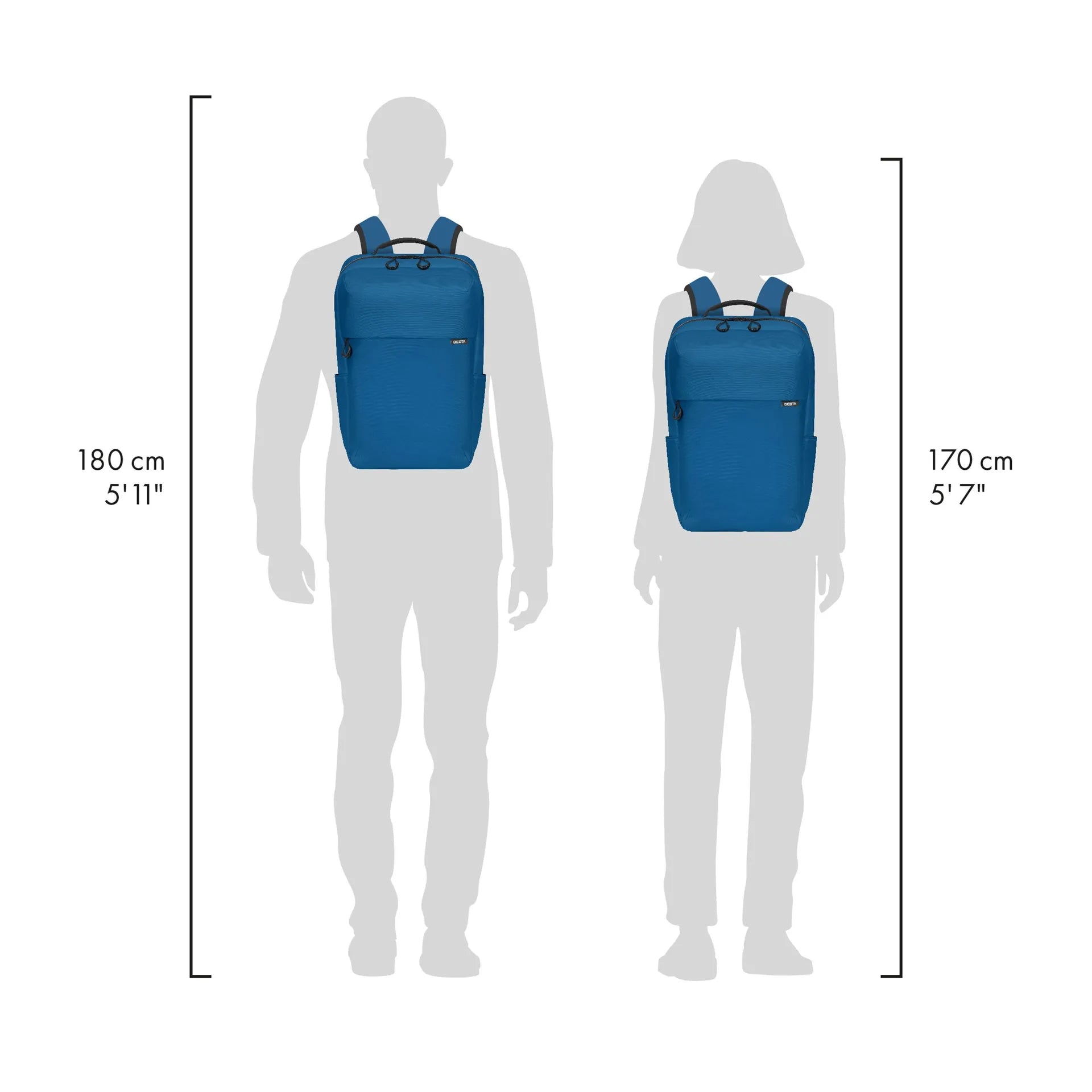 BASE XXO Backpack COMMUTER 13-16 Blue zaino blu per laptop