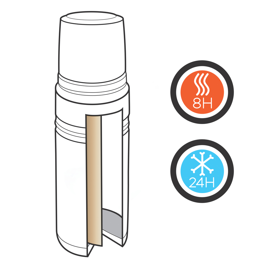 Swiss Peak Articoli per bevande Elite termos 1 L nero isolante