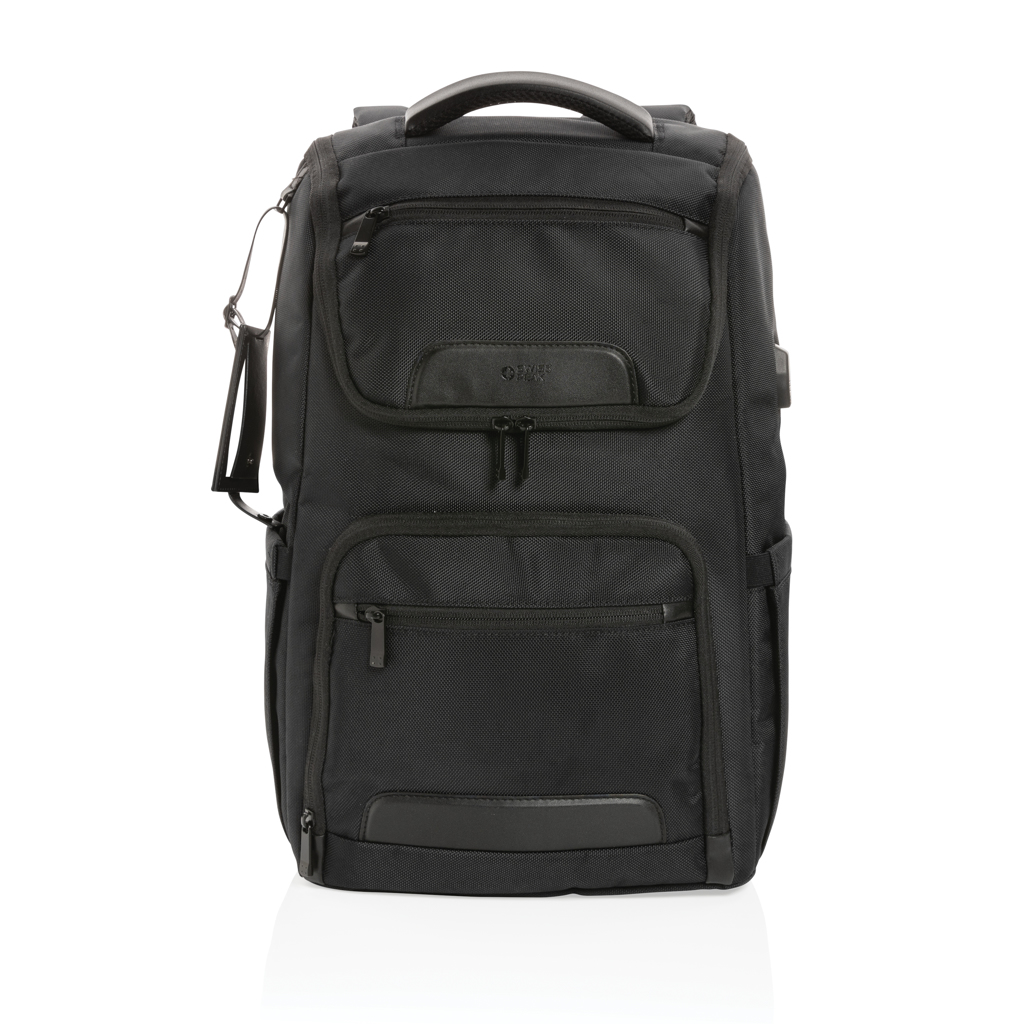 Swiss Peak Zaini Voyager zaino porta PC 15,6″ nero, 1 pezzo RFID