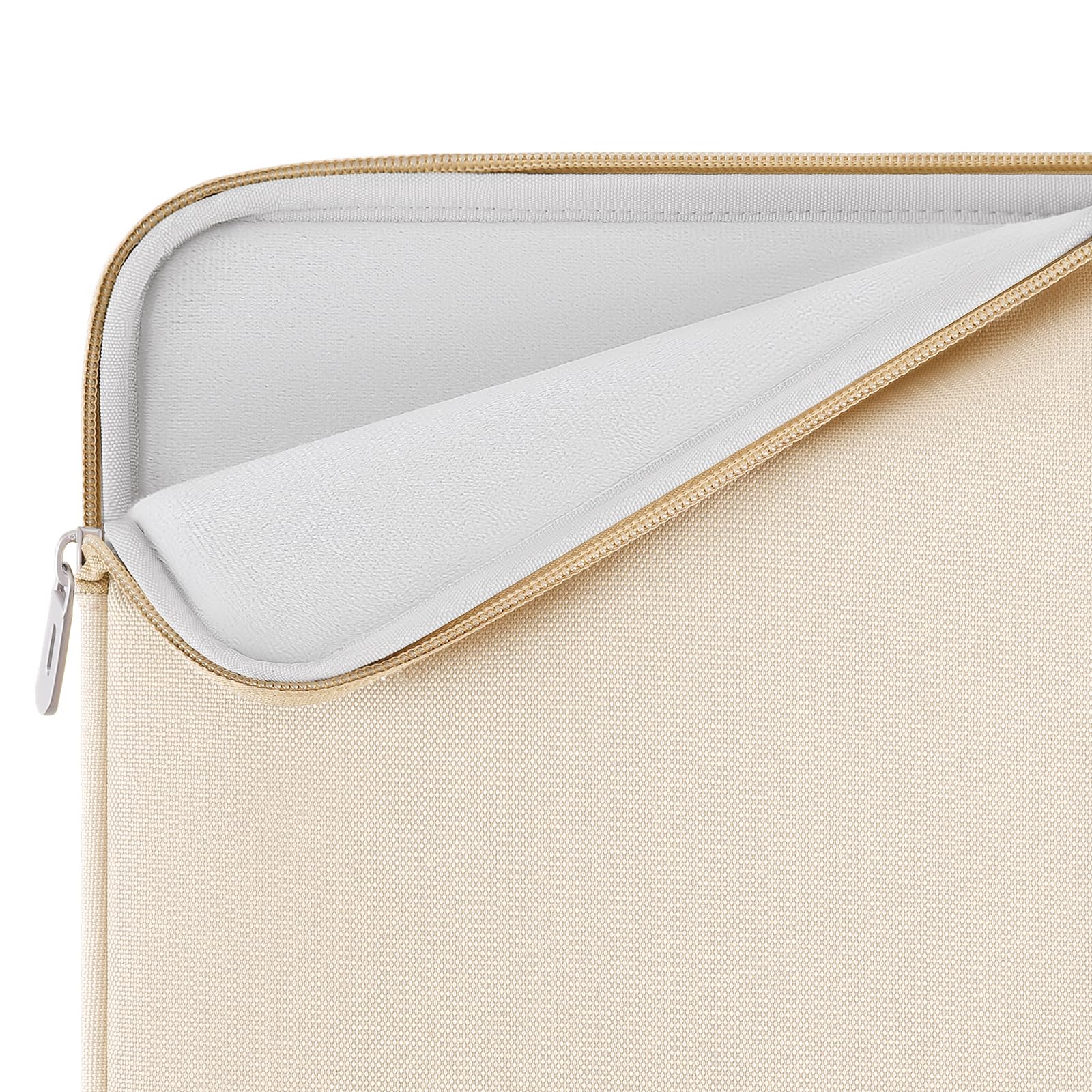 DOMISO Laptop Sleeve 17,3 pollici custodia laptop beige impermeabile