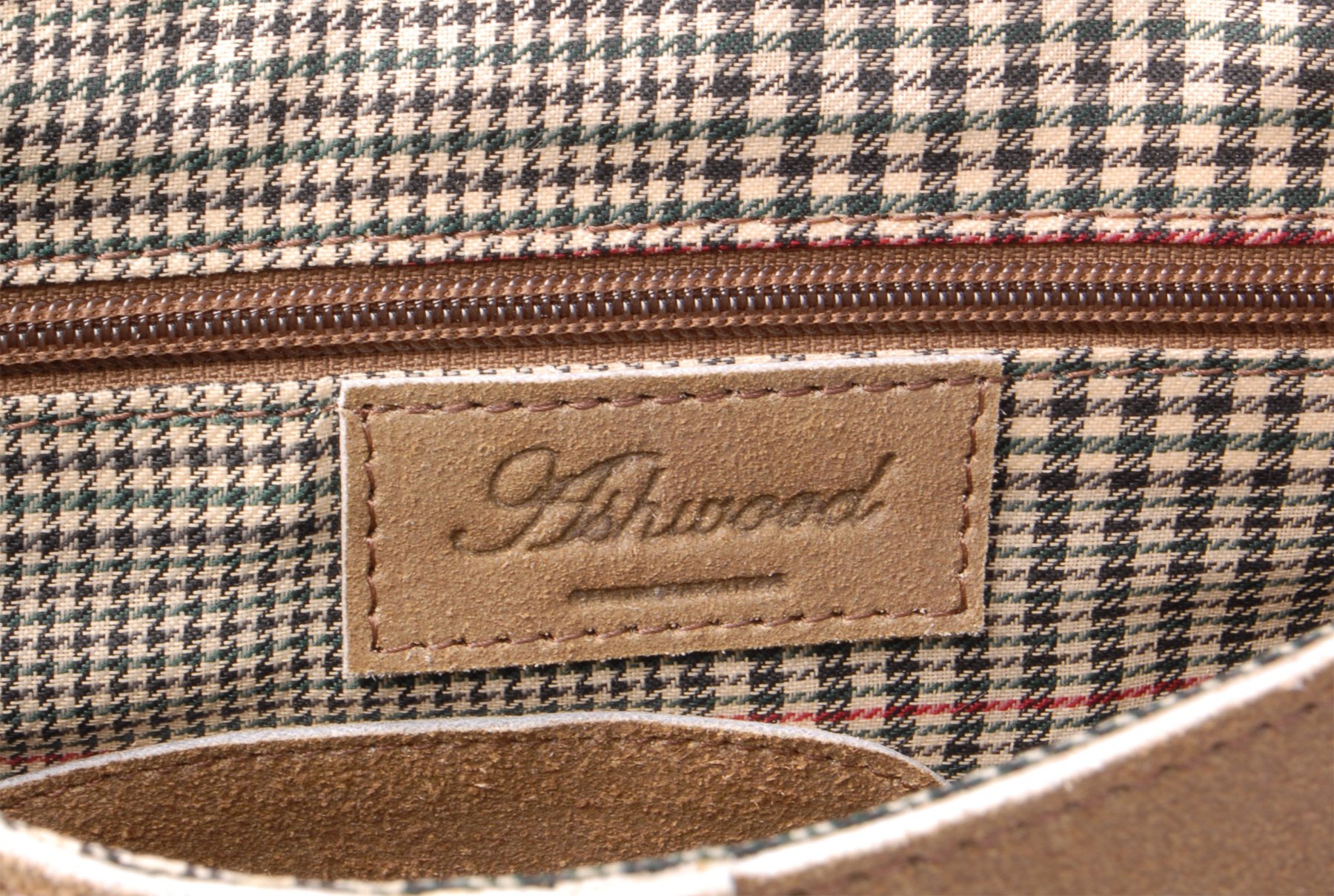 Ashwood Man Bags & Briefcases 8355 borsa messenger marrone chiaro in pelle