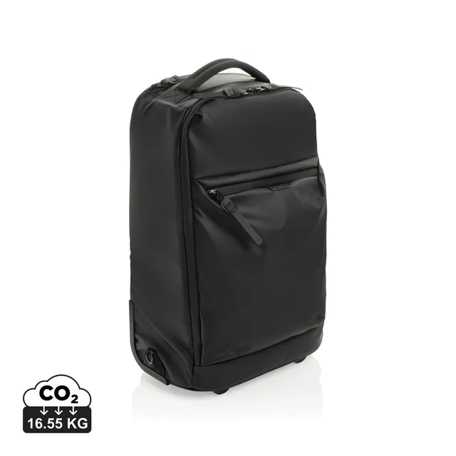 Swiss Peak Zaini Zaino trolley OSLO RCS nero, laptop 16″