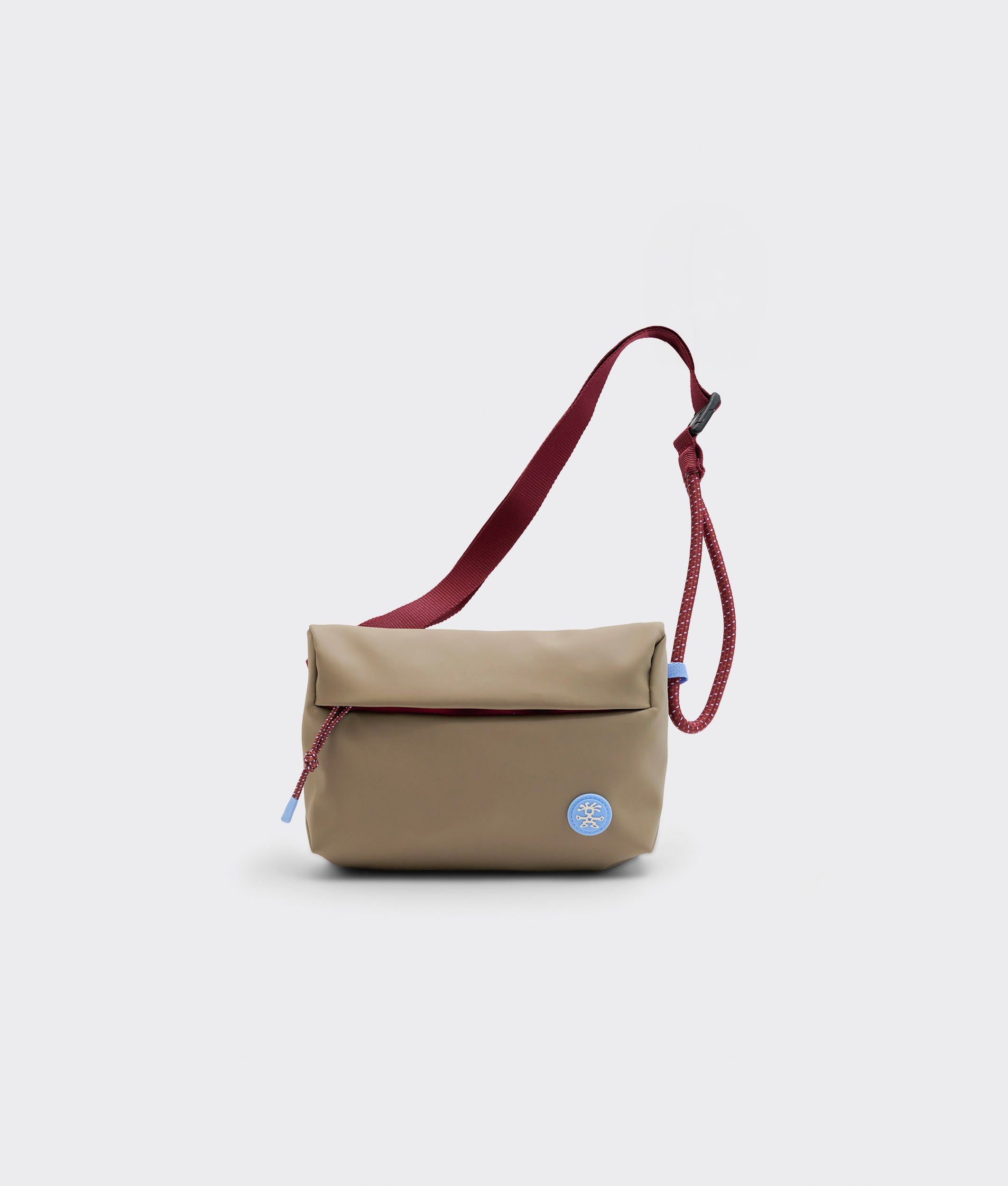 Crumpler Borse a tracolla Minor Planet borsa a tracolla Pink Veggie Leather