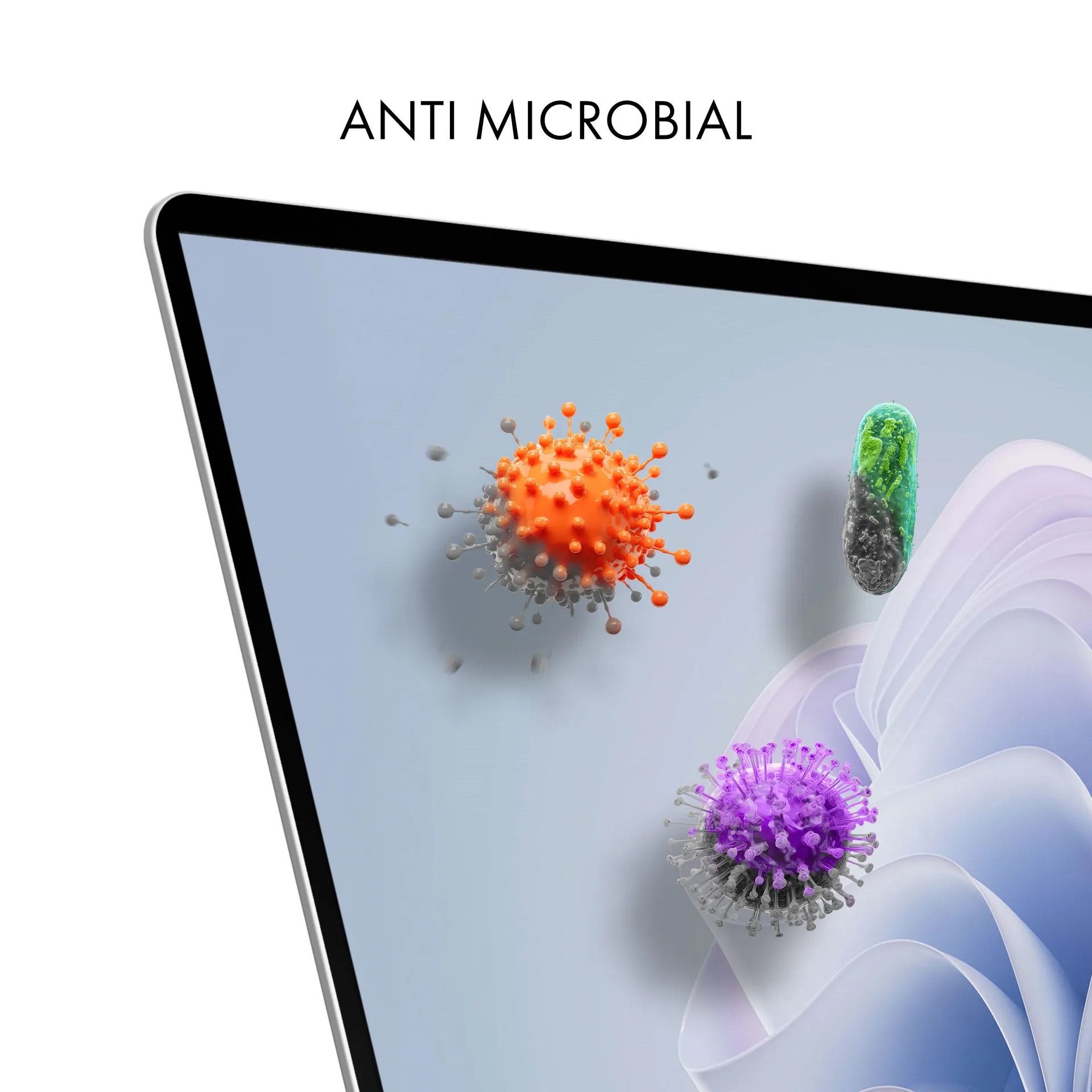 BASE XXO Screen Filters Anti-Microbial Foil 2H adhesive Universal (16:10) 14 pellicola antimicrobica 2H