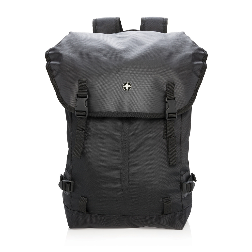 Swiss Peak Zaini zaino porta PC 17″ nero ultraleggero