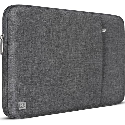 Domiso Laptop Sleeve 13,3 Pollici custodia laptop grigio scuro impermeabile
