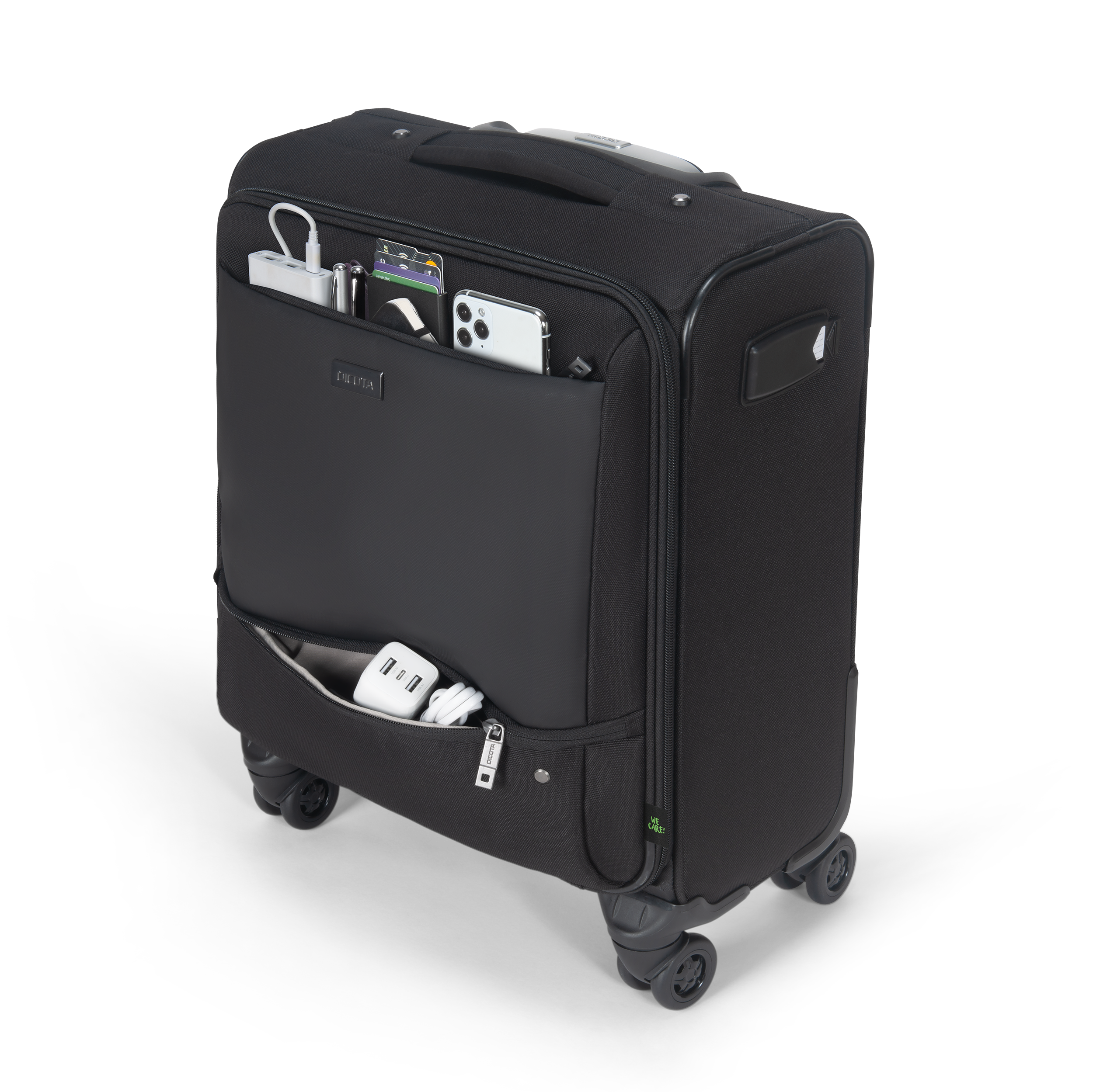 BASE XXO Laptop Bags Cabin Roller FIVE 12-14 trolley porta PC 4 ruote