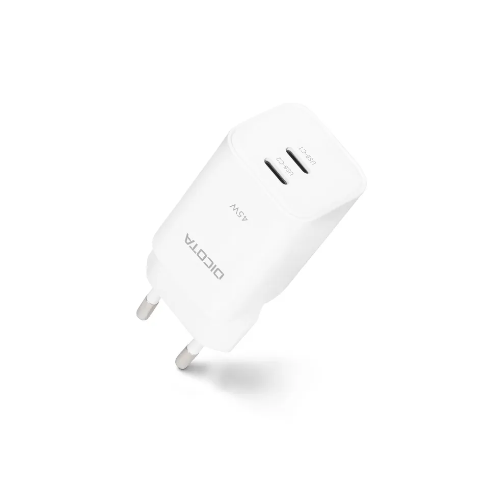 BASE XXO Power & Charging caricatore da parete GaN 2 porte 45 W EU