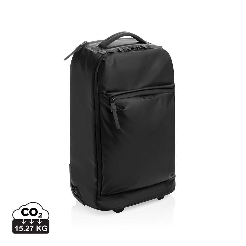 Swiss Peak Zaini OSLO RCS zaino trolley da cabina nero bagaglio a mano