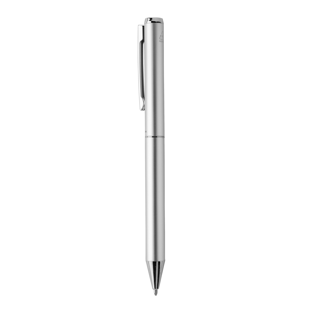 Swiss Peak Ufficio & Scrittura Cedar penna in alluminio riciclato RCS argento