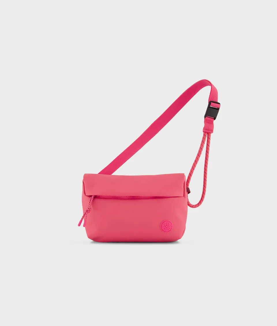 Crumpler Borse a tracolla Minor Planet borsa a tracolla Pink Veggie Leather