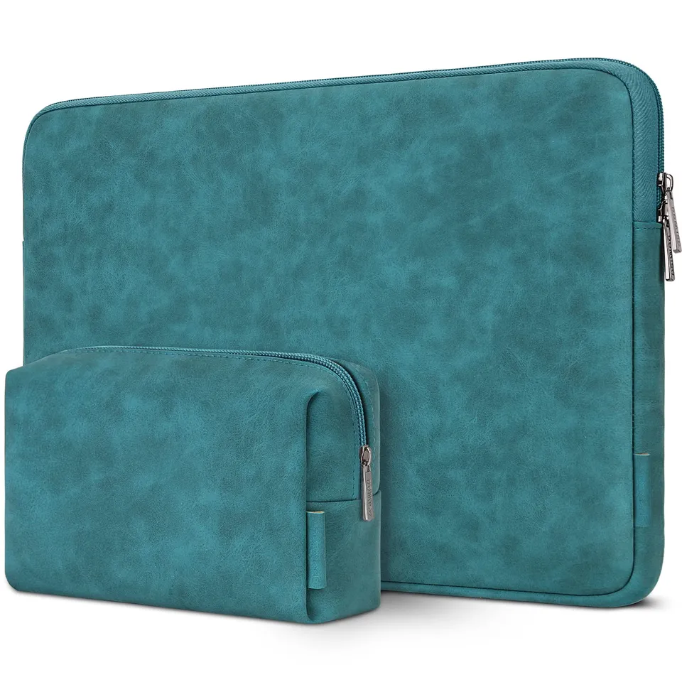 Domiso Laptop Sleeve 13,3 Pollici custodia turchese impermeabile