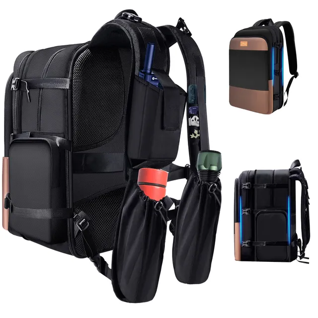 ZINZ Backpacks zaino sottile ed espandibile 15,6 pollici per laptop
