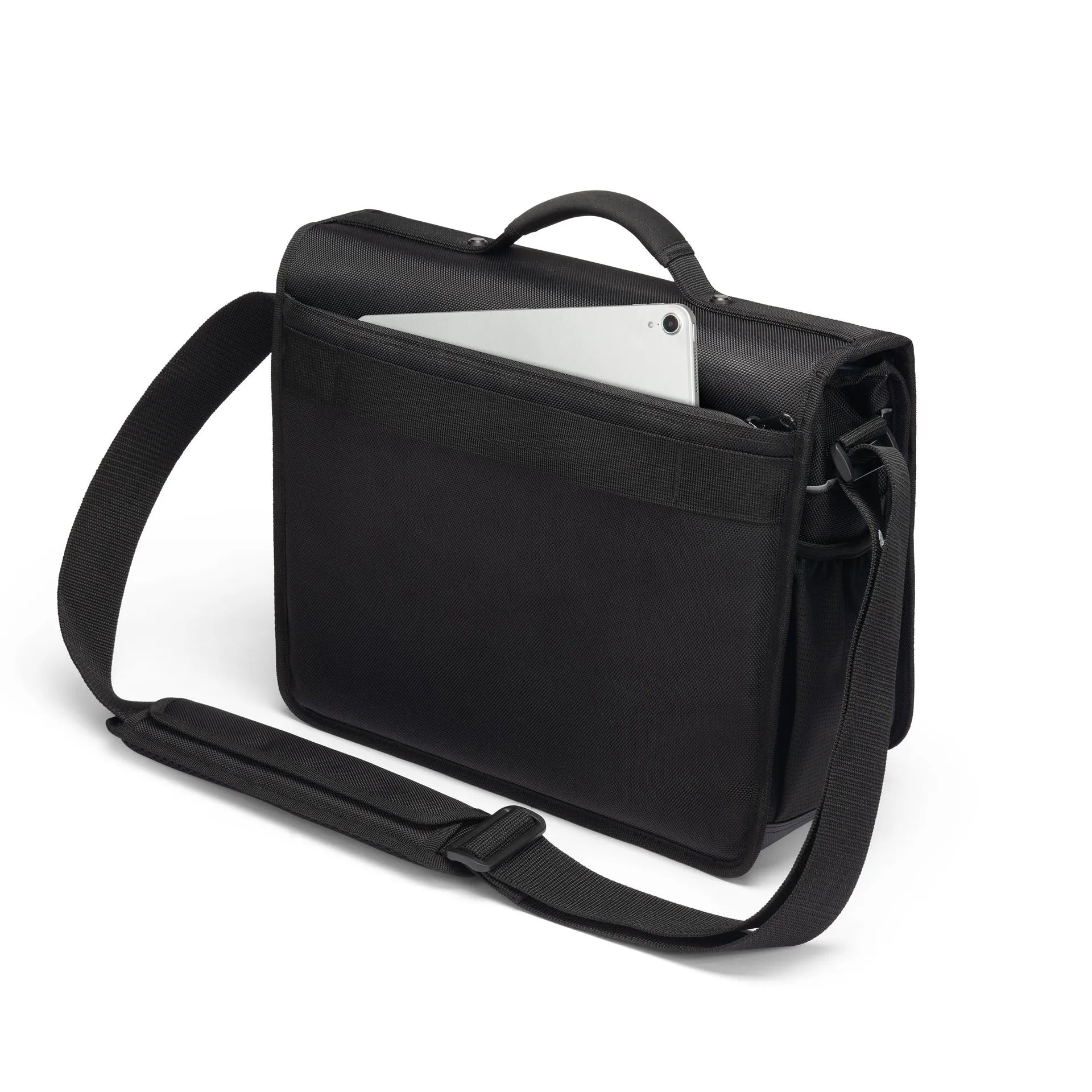 BASE XXO Laptop Bags Messenger REFLECTIVE borsa laptop nera riflettente