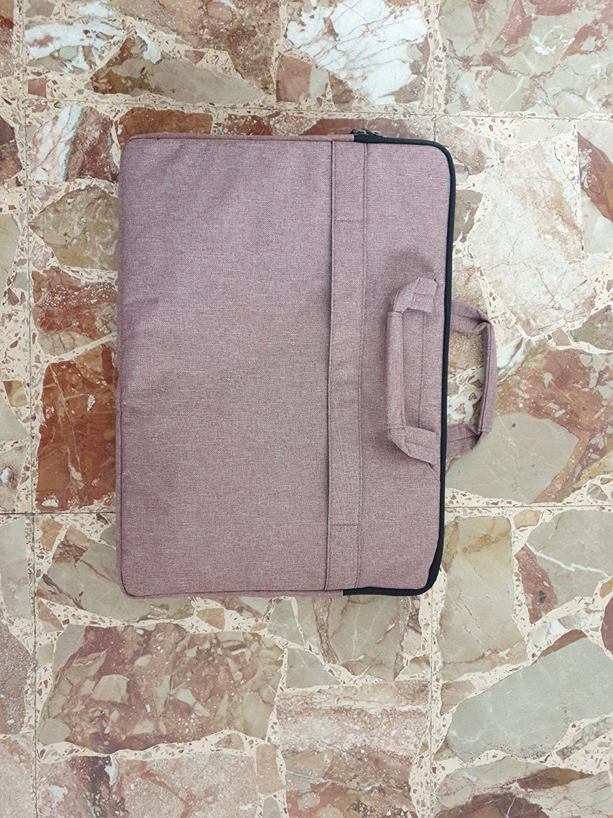 DOMISO Laptop Briefcase 17.3 Pollici borsa laptop rosa impermeabile