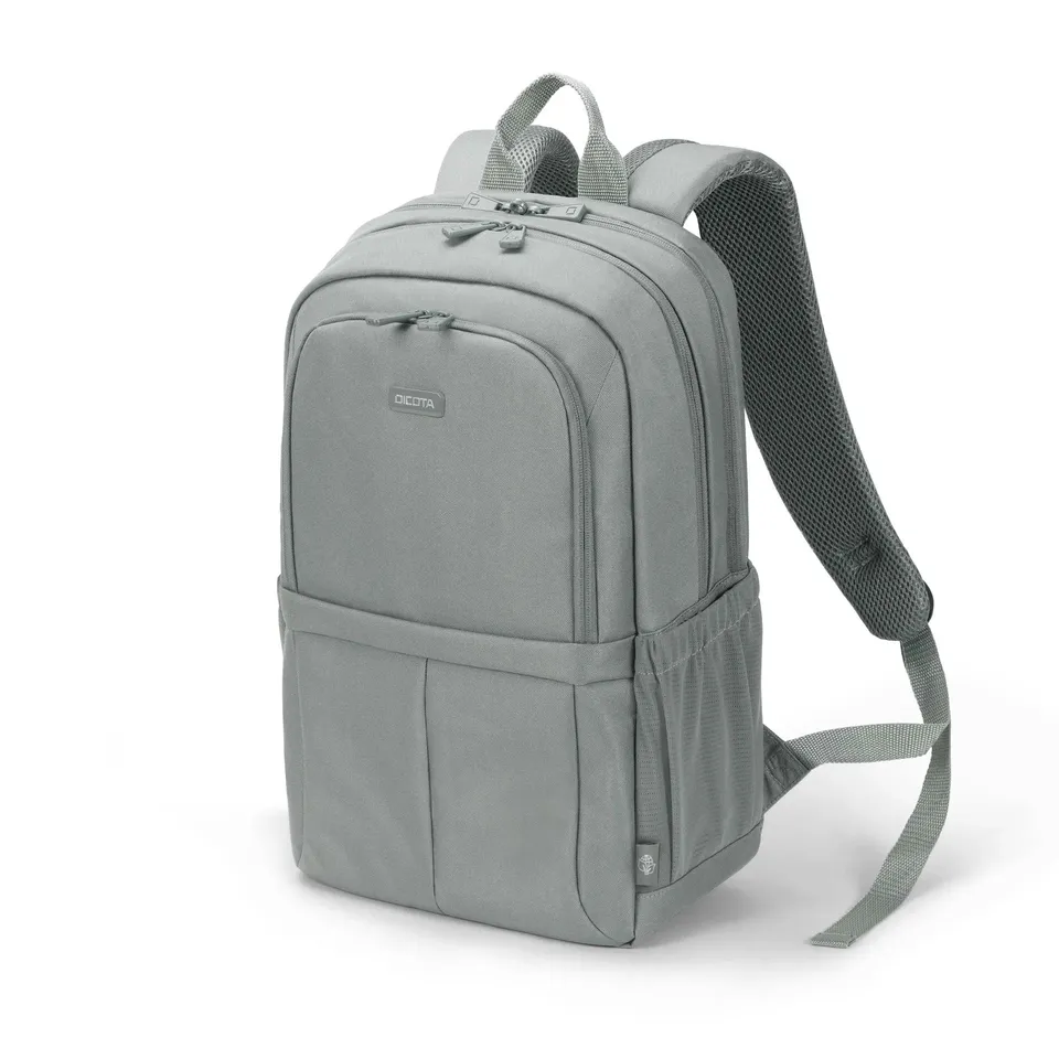 DICOTA SCALE Eco Backpack zaino laptop 13-15.6 grigio in PET riciclato