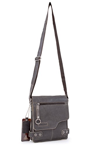 Ashwood Man Bags & Briefcases Camden 8351 borsa messenger Marrone compatta