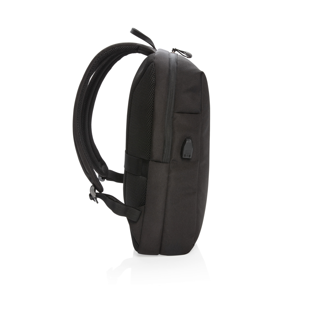 Swiss Peak Zaini zaino porta PC RFID USB A AWARE nero 15,6″