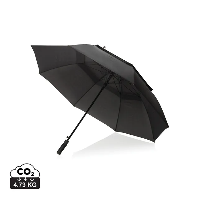 Swiss Peak Ombrelli Tornado AWARE™ 30″ ombrello antivento nero da tempesta