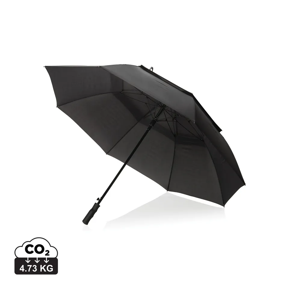 Swiss Peak Ombrelli Tornado AWARE™ 30″ ombrello antivento nero da tempesta