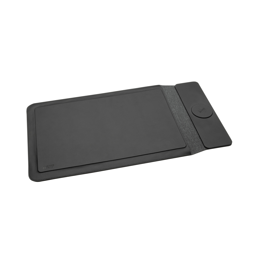 Swiss Peak Borse porta PC Tasca per PC 14-15,6″ ricarica magnetica wireless nera, 15W