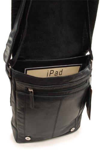 Ashwood Kingston Leather Companion 8342 borsa messenger in pelle
