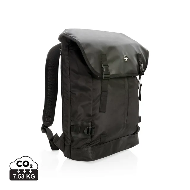 Swiss Peak Zaini zaino porta PC 17″ nero ultraleggero