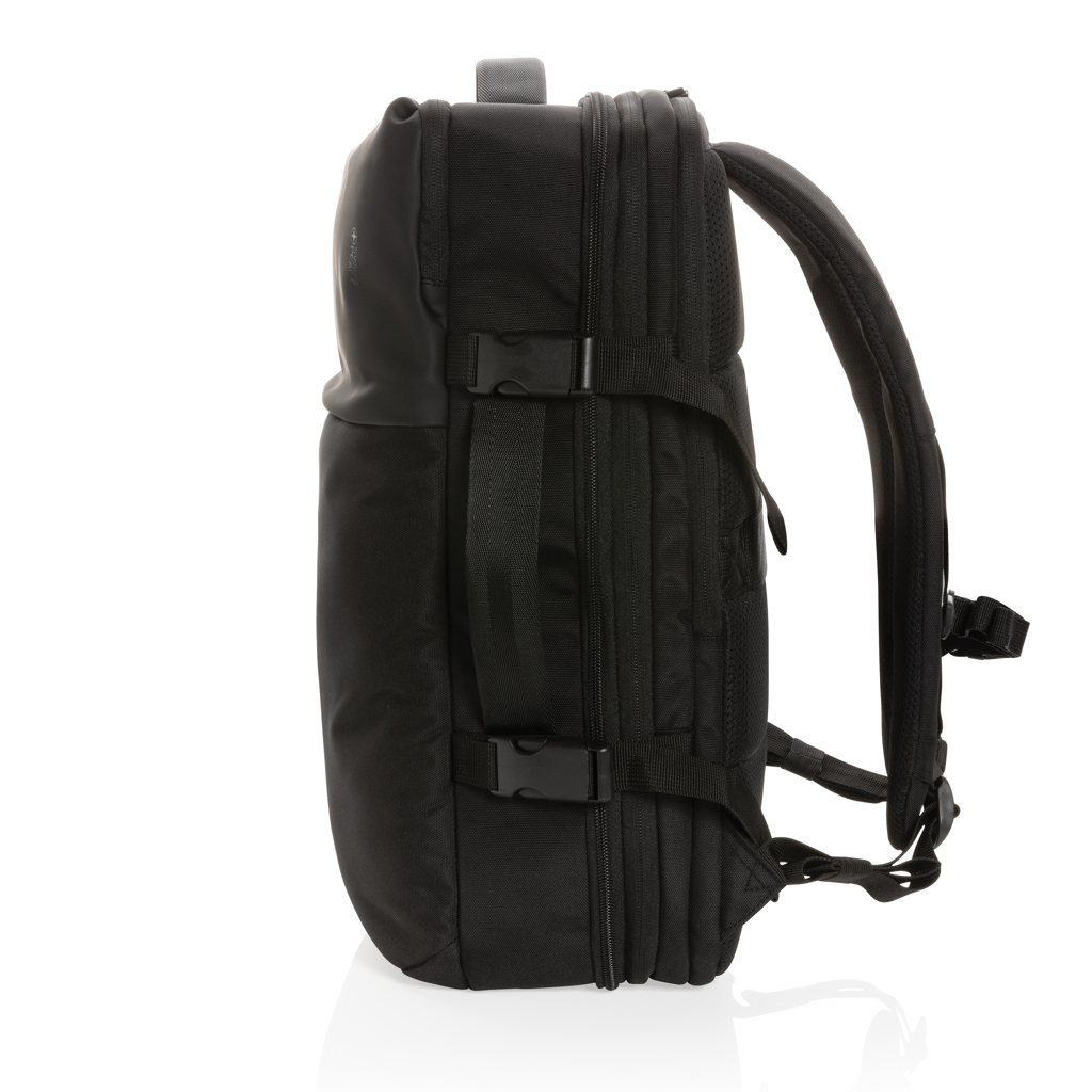 Swiss Peak Borse weekend Zaino weekend espandibile AWARE rPET 15,6″ nero