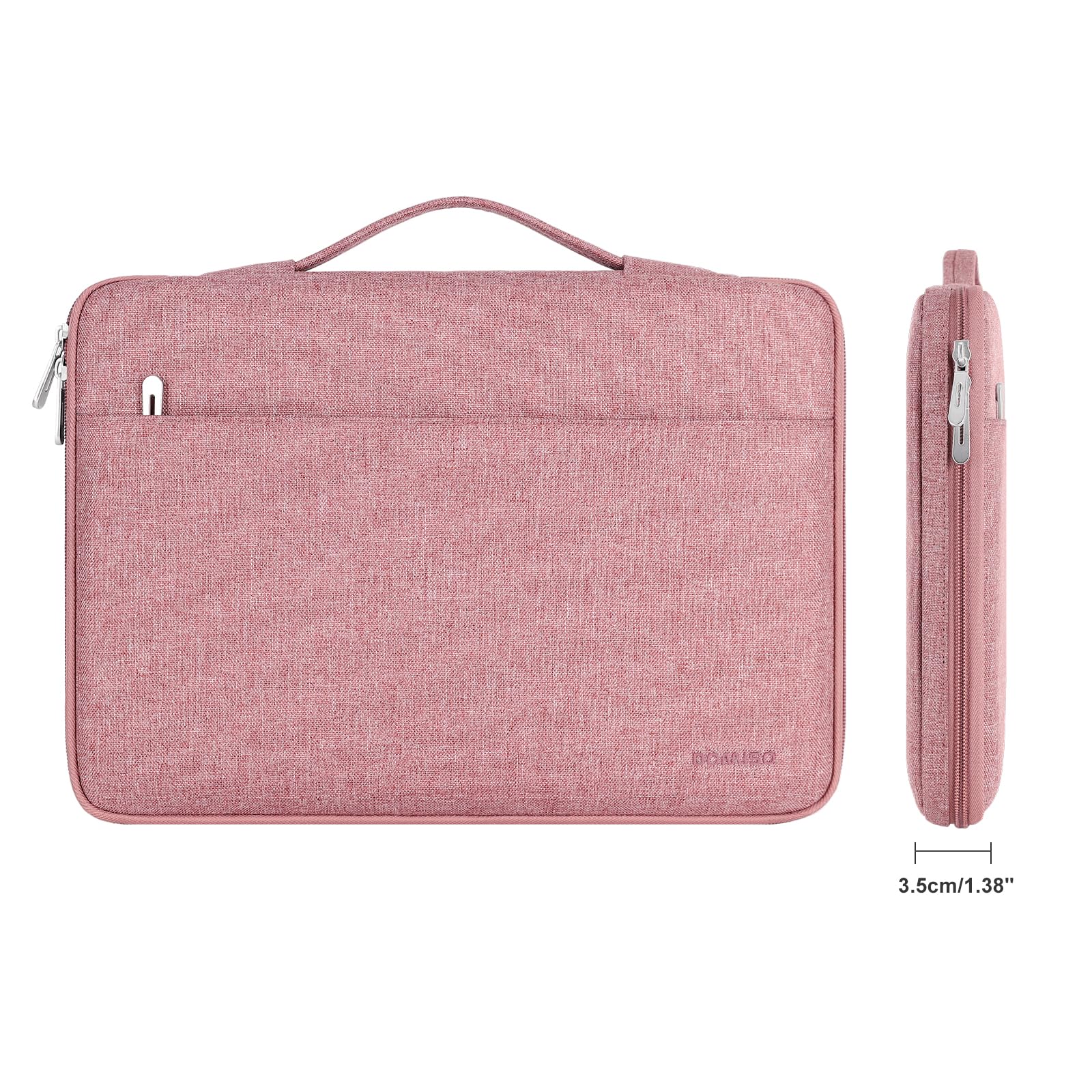 Domiso Laptop Sleeve 17,3 Pollici custodia laptop rosa impermeabile