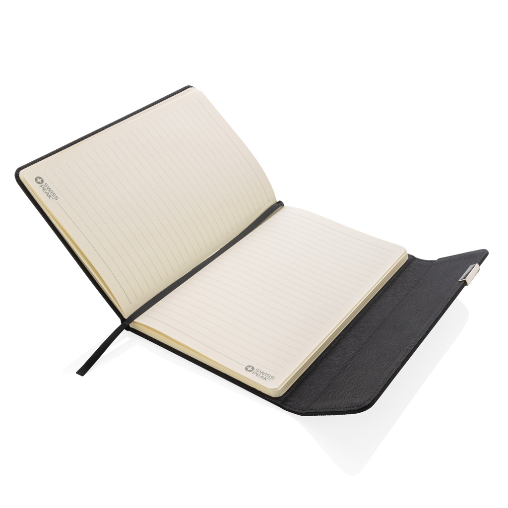 Swiss Peak Ufficio & Scrittura Set penna e taccuino A5 Deluxe nero 80 pagine