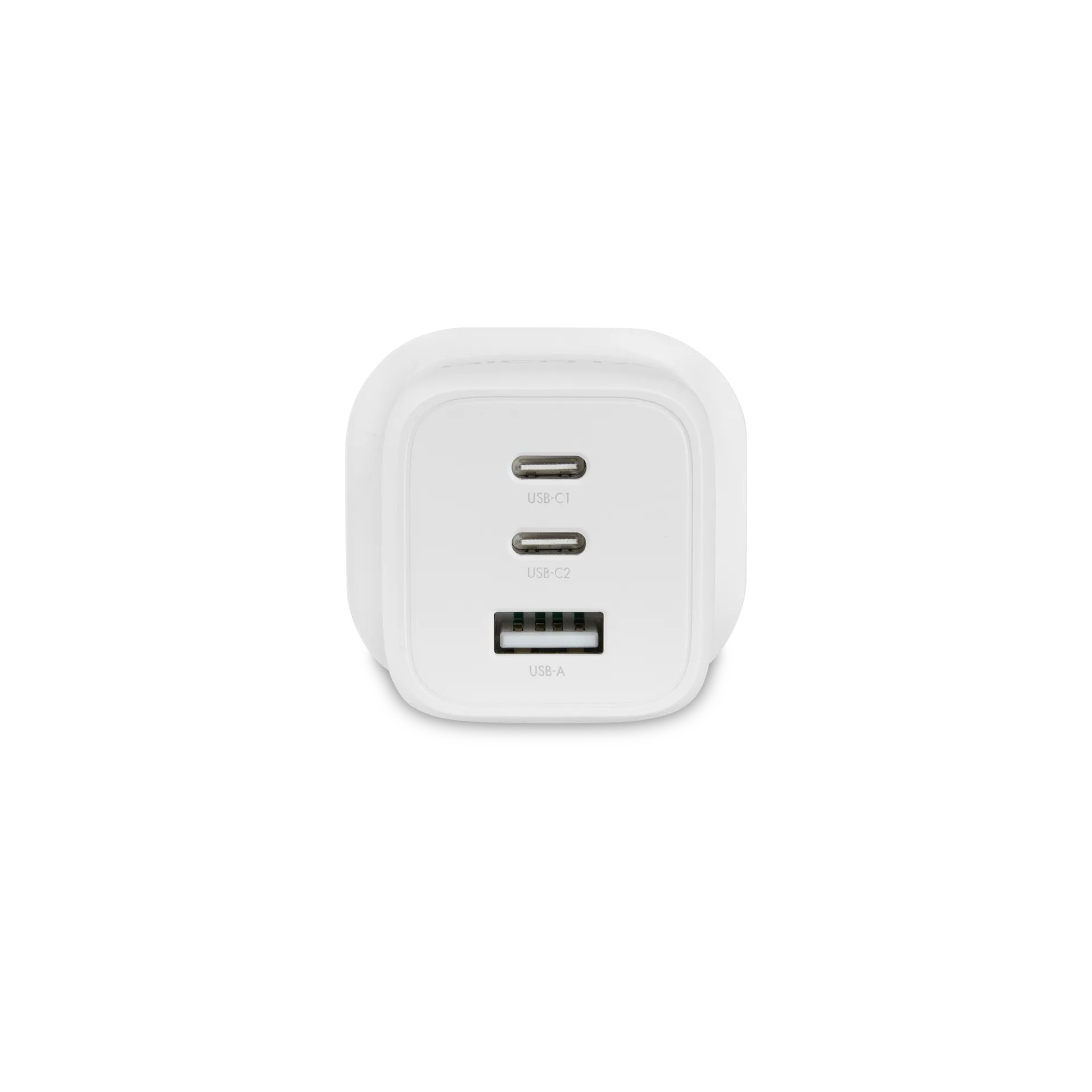 BASE XXO Power & Charging 3-Port GaN Wall Charger (65W) UK caricatore da parete 3 porte