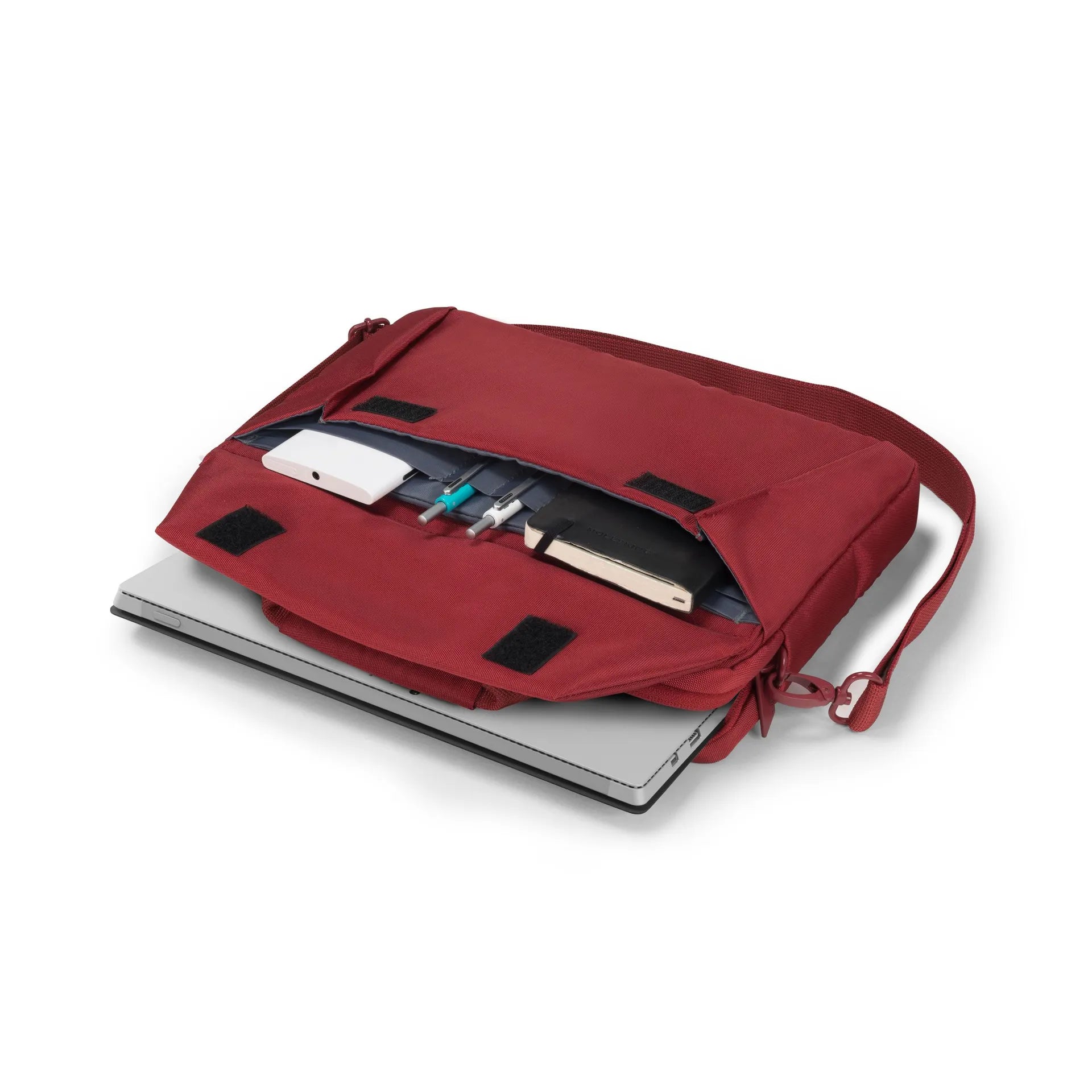 BASE XXO Borse laptop Slim Case EDGE custodia 10-11,6 rossa idrorepellente