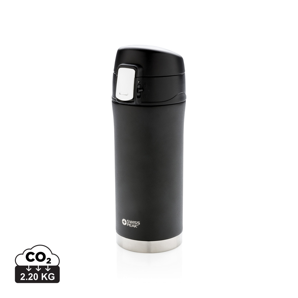 Swiss Peak Articoli per bevande Elite 300 ml tazza nera sottovuoto