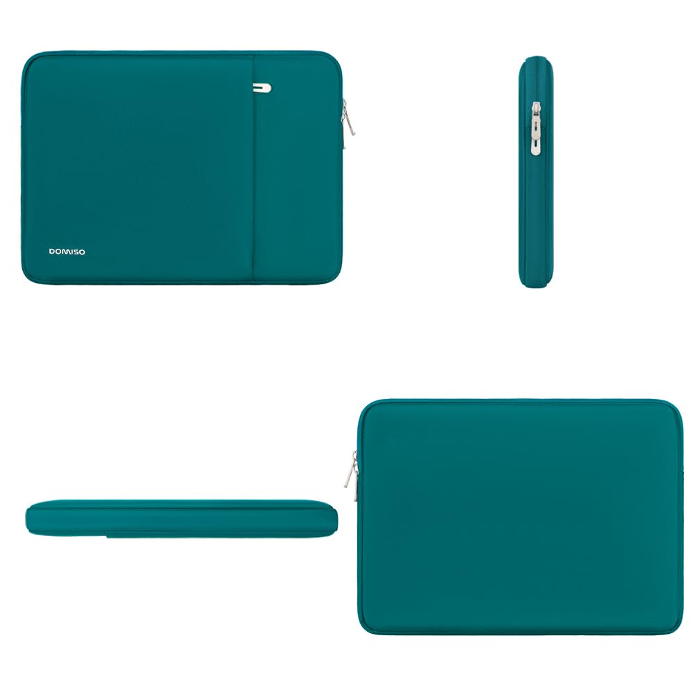 Domiso Laptop Sleeve 17,3 pollici custodia laptop Turchese impermeabile