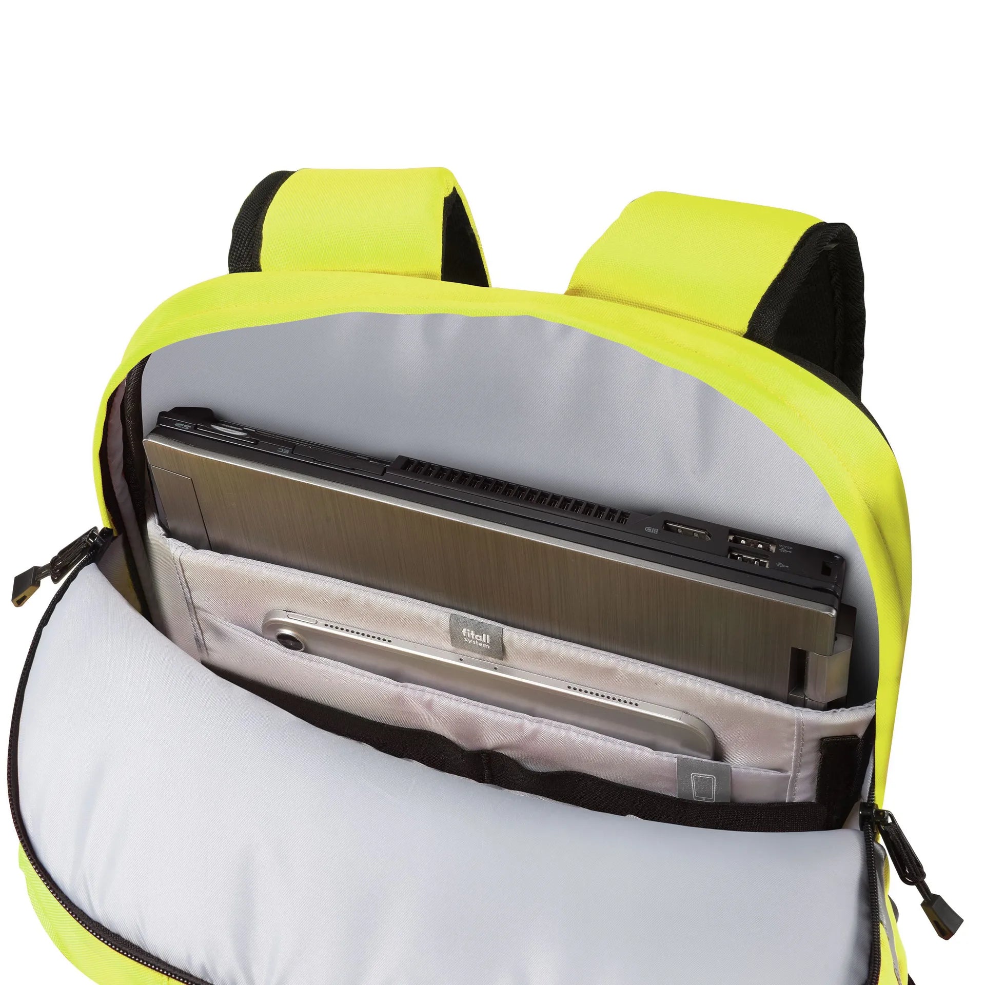 BASE XXO Backpacks HI-VIS 32-38 Litre Yellow zaino 32-38 L alta visibilità