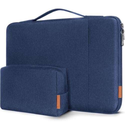 Domiso Laptop Sleeve 17,3 pollici custodia blu navy impermeabile