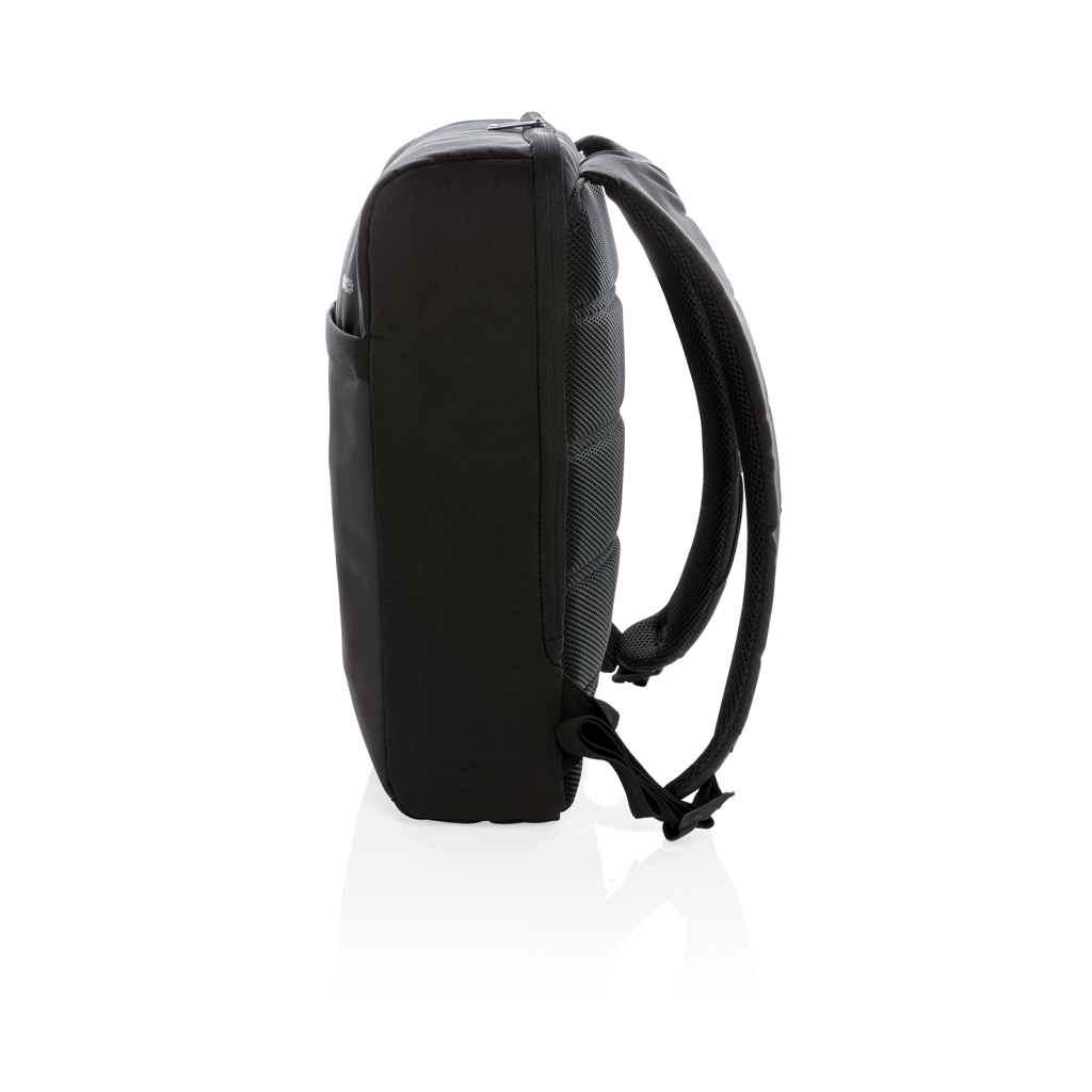 Swiss Peak Zaini RFID & USB zaino da 15″ nero antitaccheggio