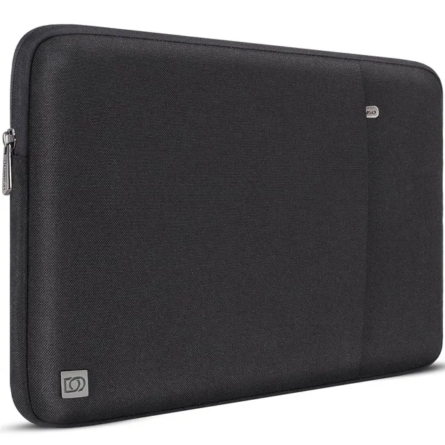 DOMISO Laptop Sleeve 17,3" custodia laptop nera antiurto