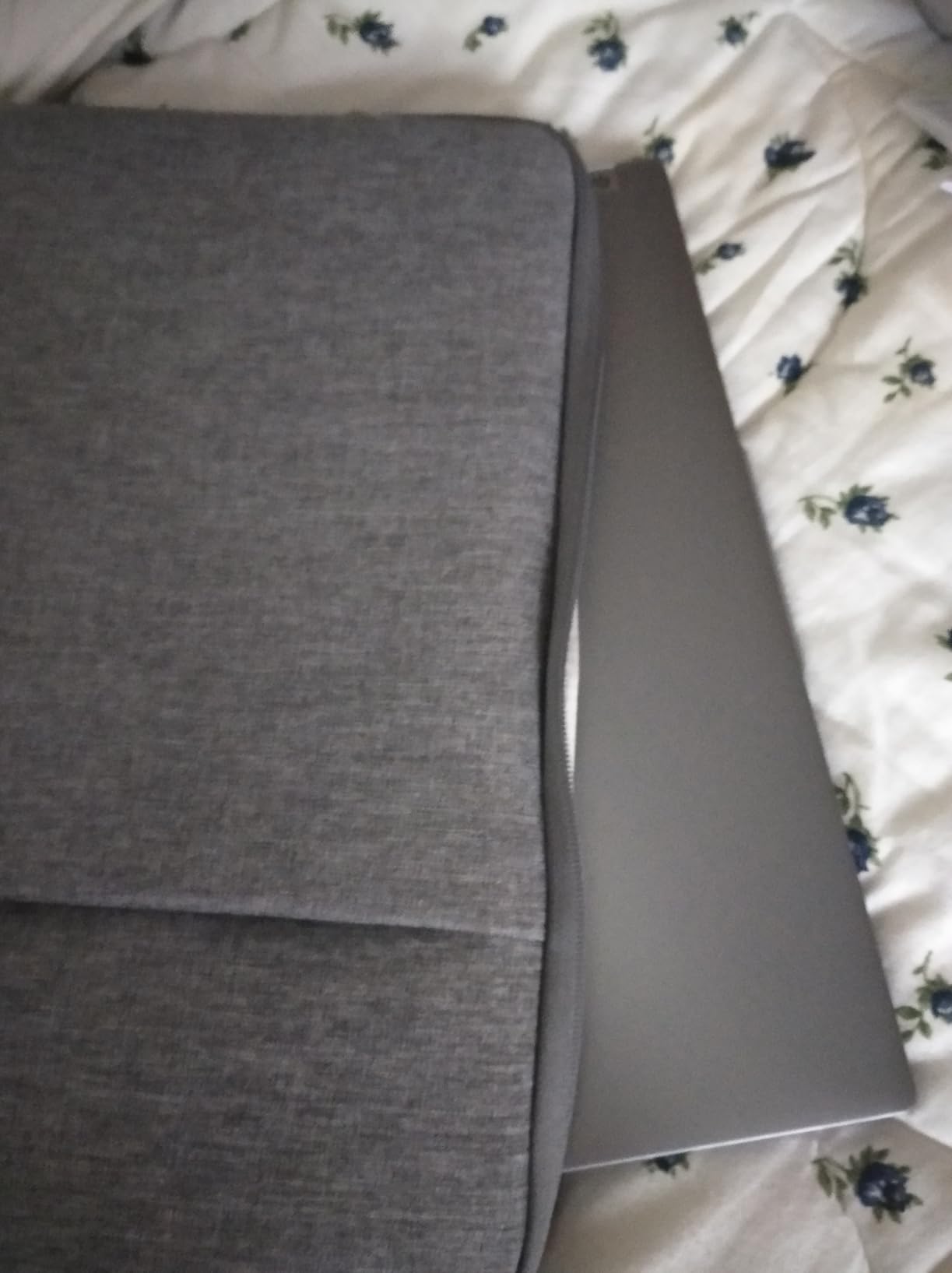 Domiso Laptop Sleeve 17,3 pollici custodia grigia impermeabile