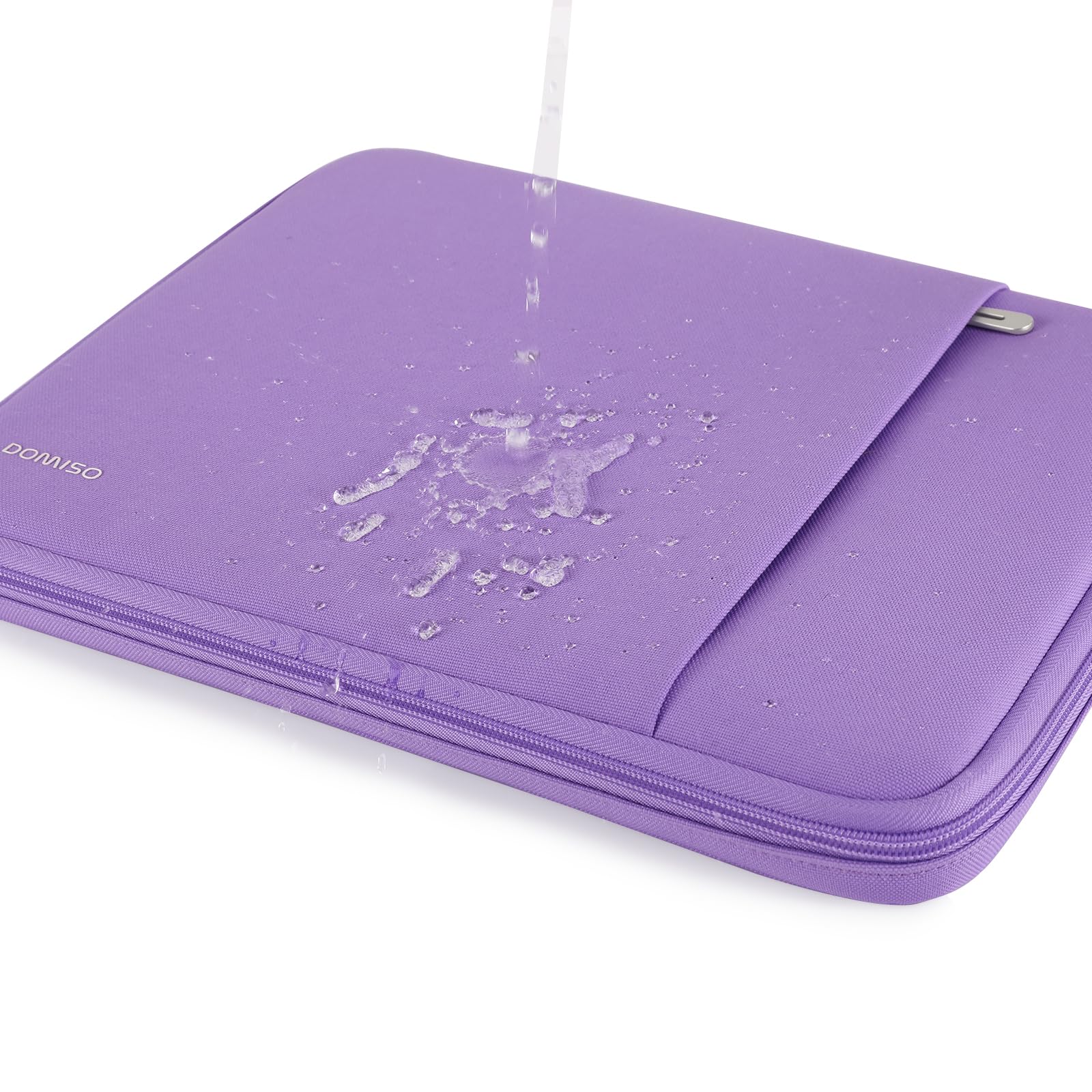 Domiso Laptop Sleeve 13,3 pollici custodia laptop viola impermeabile