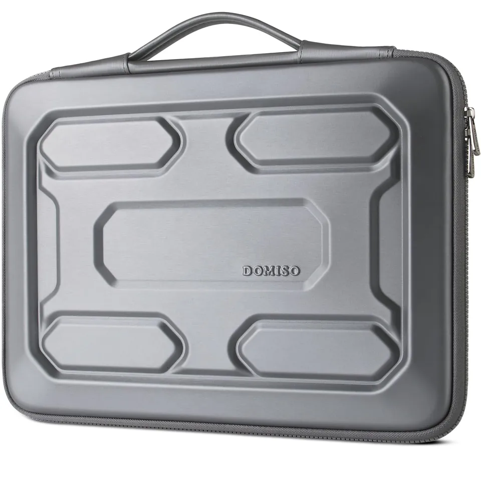 Domiso EVA Laptop Bag 13,3 pollici custodia laptop argento antiurto