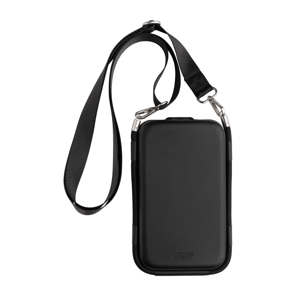 Swiss Peak Accessori da viaggio OSLO RCS custodia smartphone nera rigida